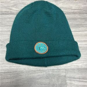 REI Co-op Teal Fleece Lined‎ Knit Beanie Kids Youth Women XS/S Toboggan Hat Cap